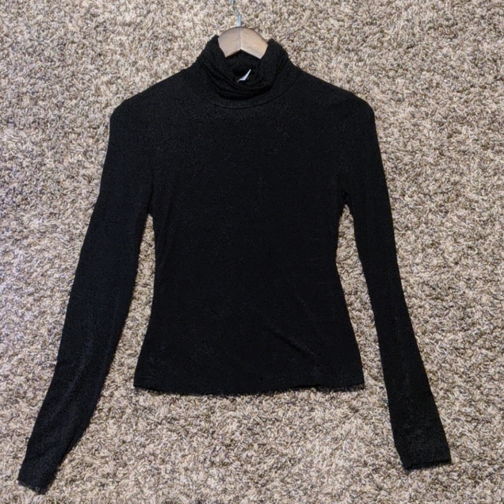 Black turtleneck